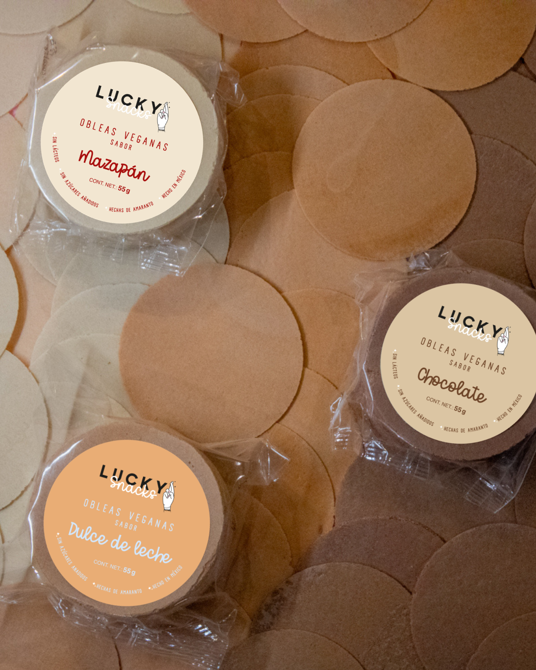 Oblea Dulce de Leche