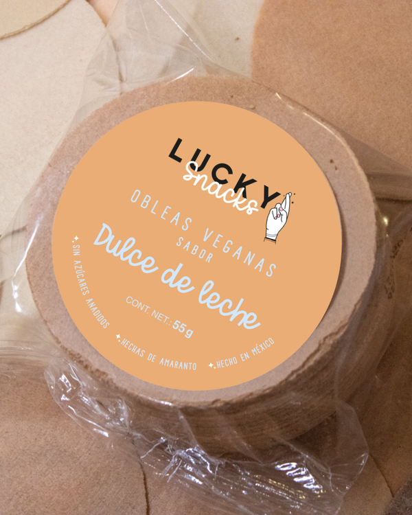 Oblea Dulce de Leche
